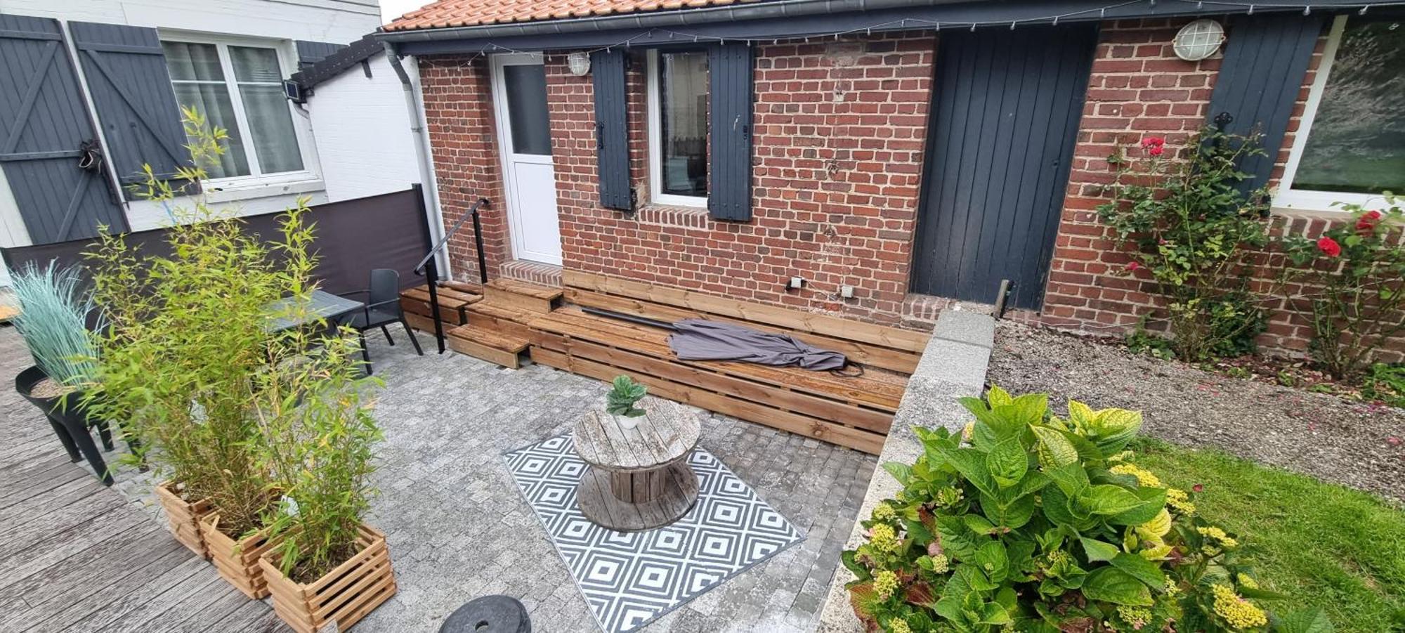 Studio Independant Avec Terrasse Vue Jardin Beauchamps  Pokoj fotografie